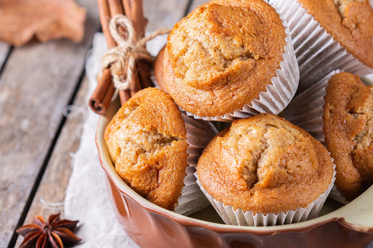 Vanilla Chai Protein Muffins