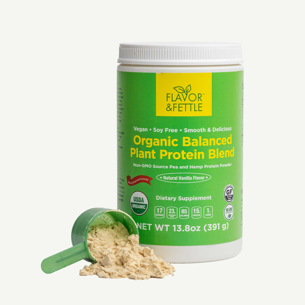 Organic Plant Protein - Plant-Based Vegan Protein Powder, USDA